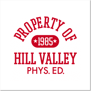 BACK TO THE FUTURE - Hill Valley Phys. Ed. 2.0 Posters and Art